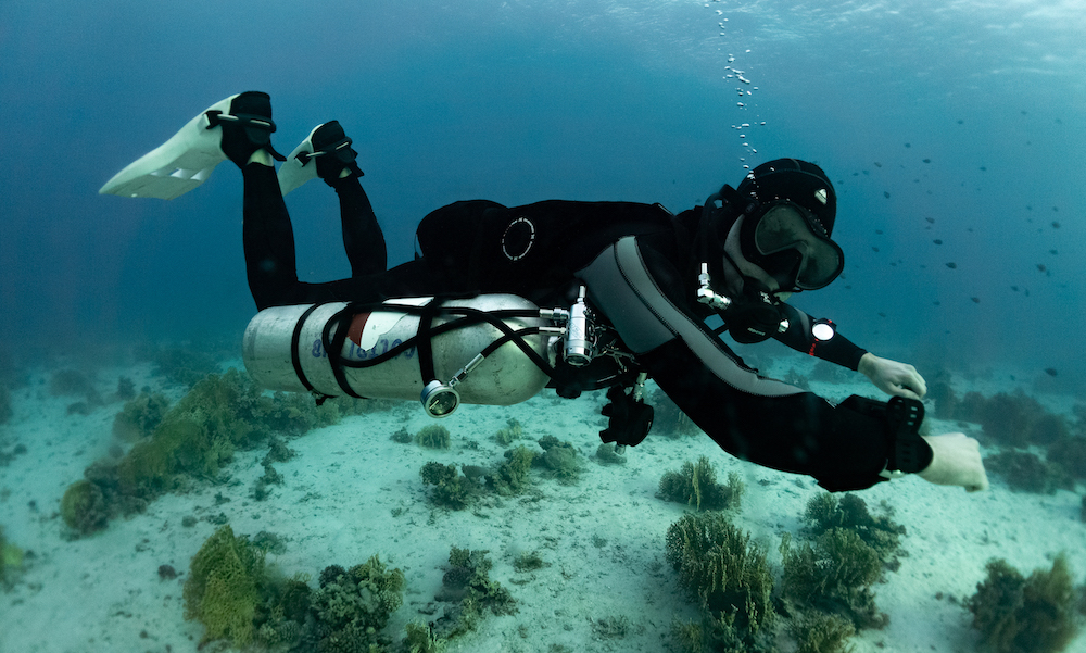 Dan in Sidemount, Egypt